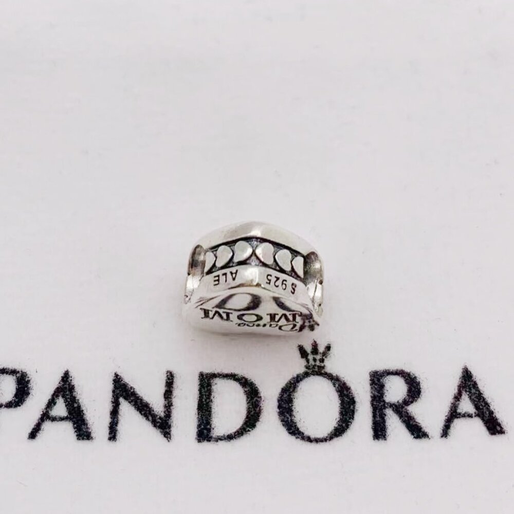 Engravable Dance Mom Heart Charm - Picture 3 of 3